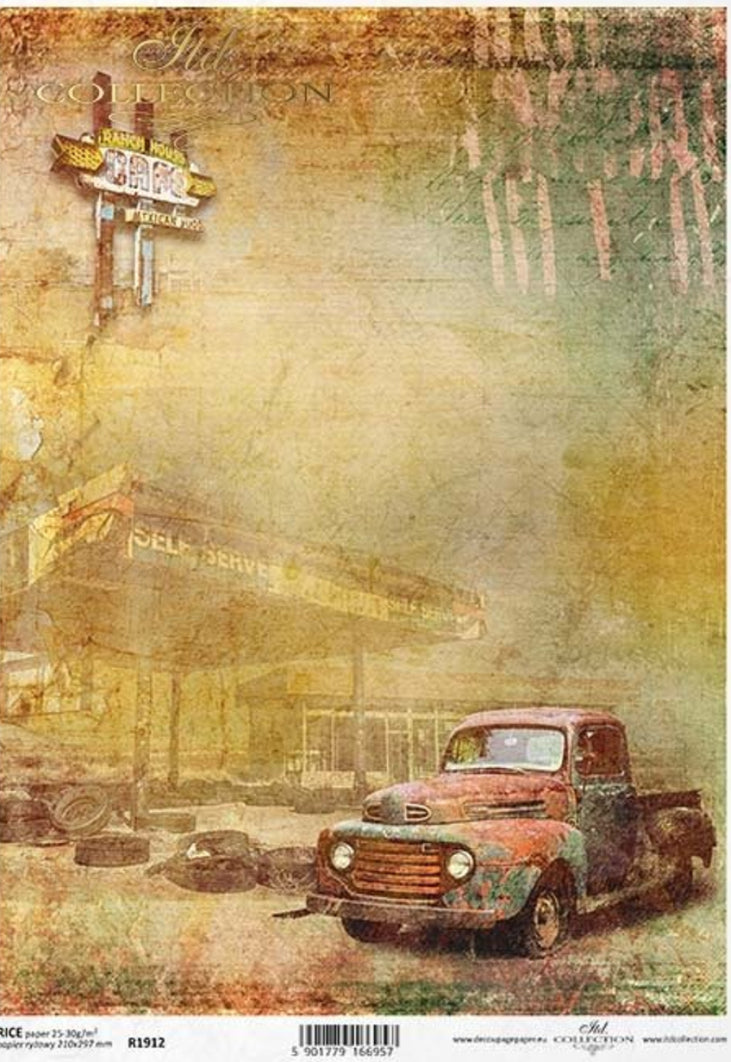 Truck Stop Vintage Truck R1912