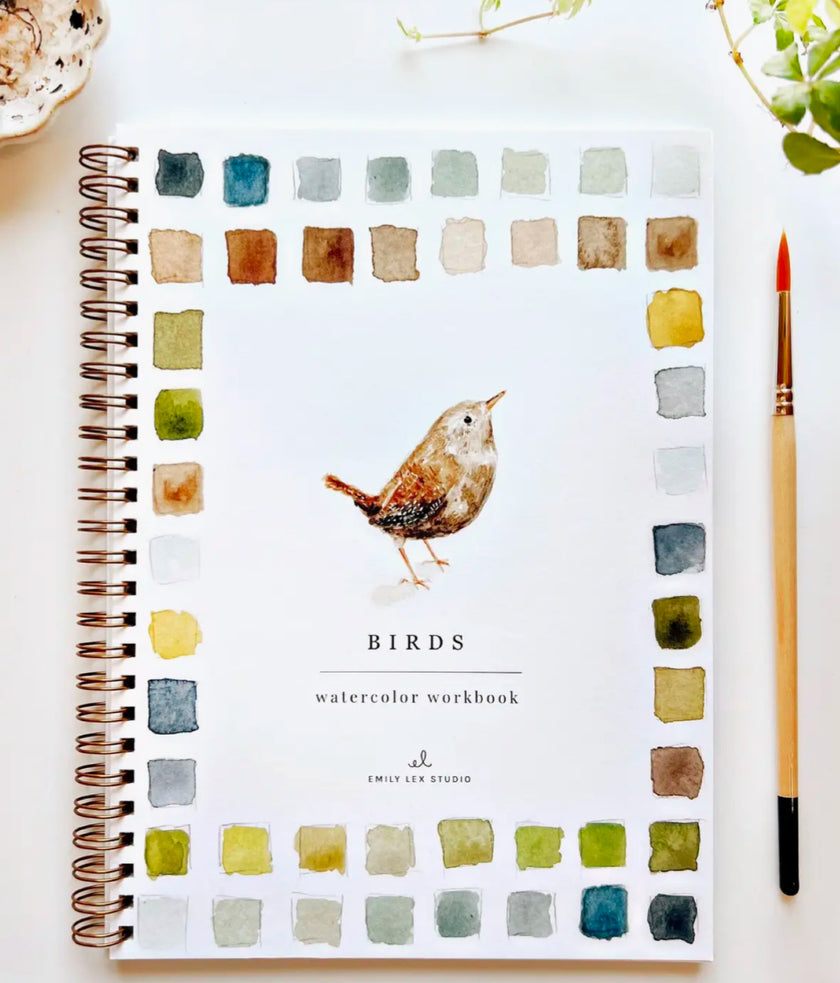 Emily Lex Watercolor Workbooks and Brushes