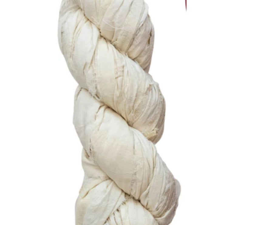 Frayed Silk Ribbon 70-75 yards