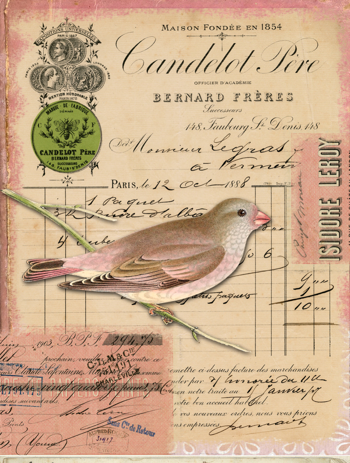 Pink Bird (019) x947