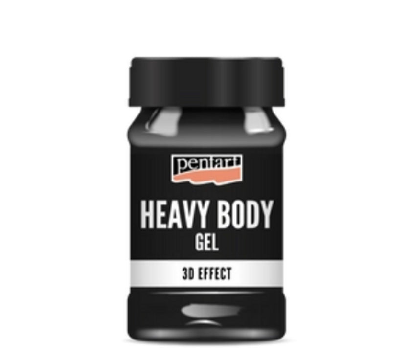 Heavy Body Gel Glossy Black, design by Pentart, arts & entertainment > hobbies & creative arts > arts & crafts, for decoupage and crafting