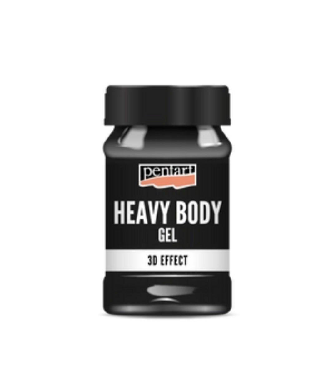 Heavy Body Gel Glossy Black