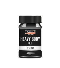 Heavy Body Gel Glossy Black, design by Pentart, arts & entertainment > hobbies & creative arts > arts & crafts, for decoupage and crafting