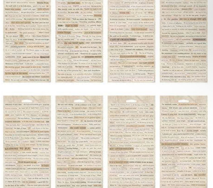 Tim Holtz Clippings Sticker Book