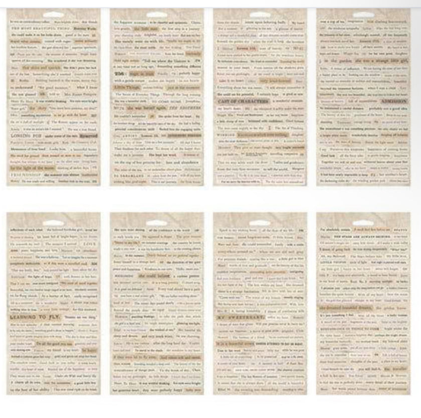 Tim Holtz Clippings Sticker Book