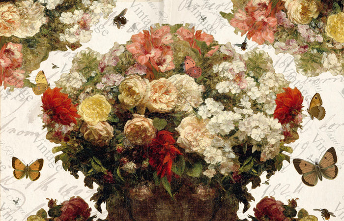 Bouquet of Flowers| JRV large Rice Paper