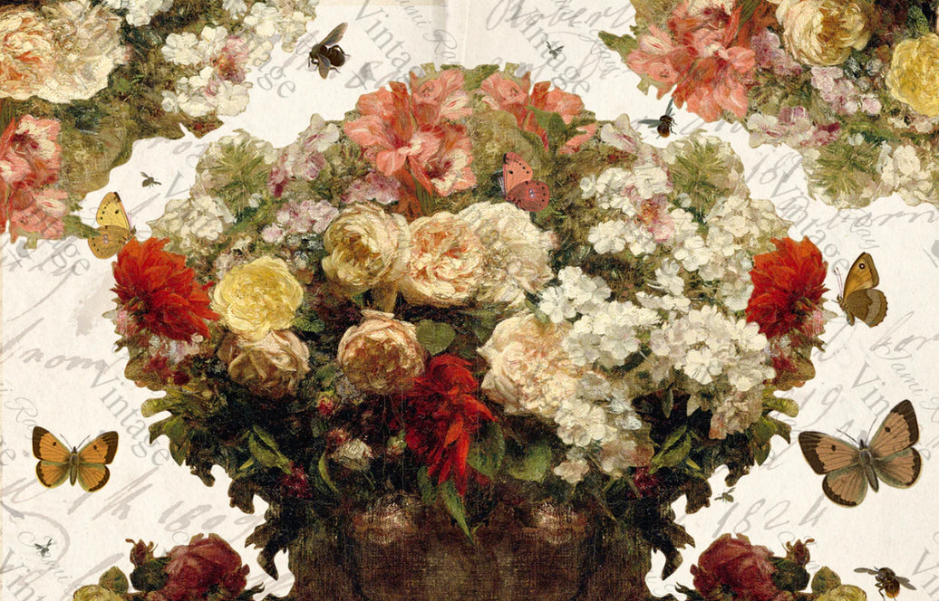 Bouquet of Flowers| JRV large Rice Paper