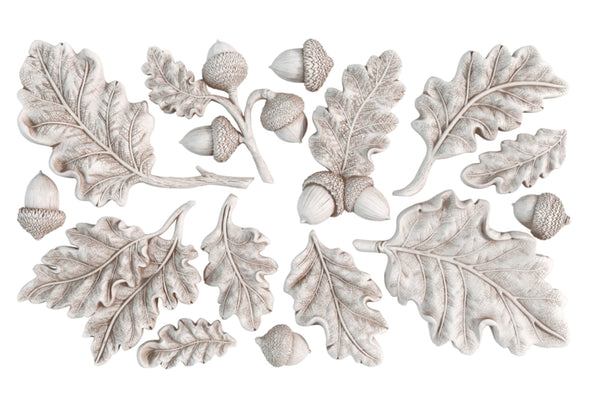 Oak Leaves and Acorns IOD Décor Mould