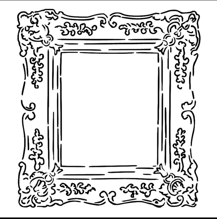 Roycycled Frame Stencil