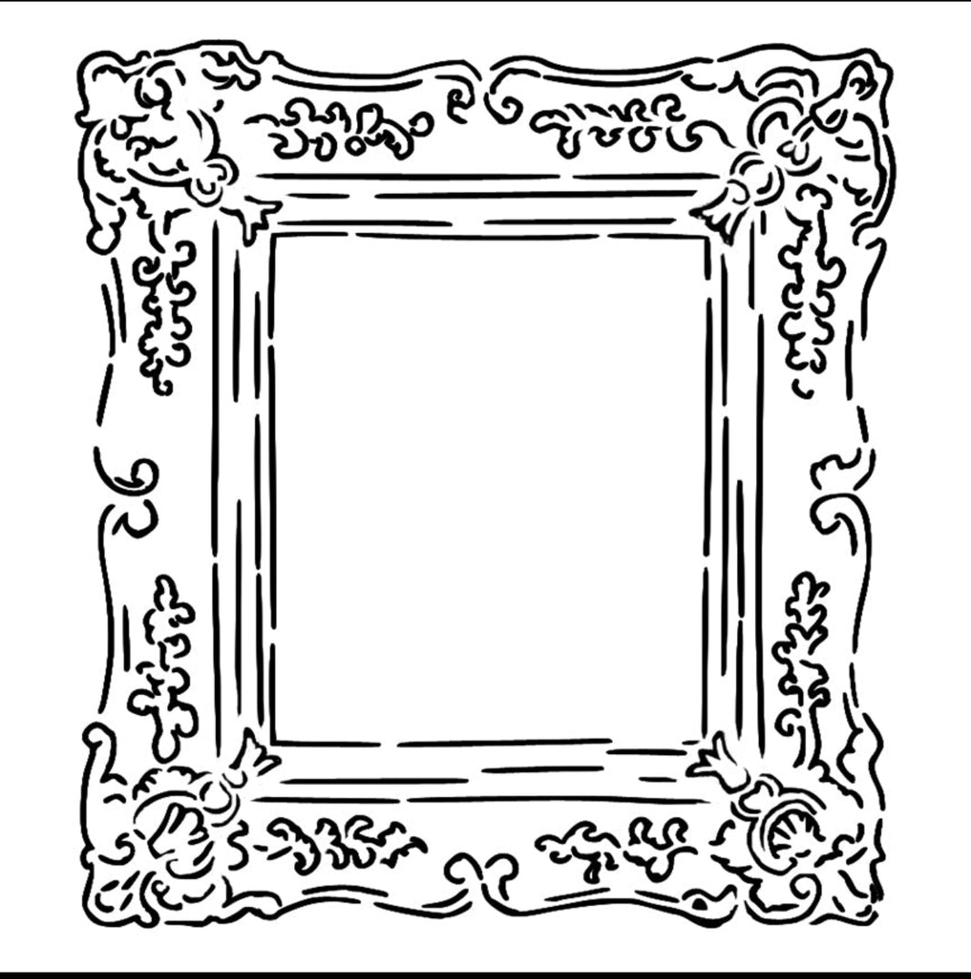 Roycycled Frame Stencil