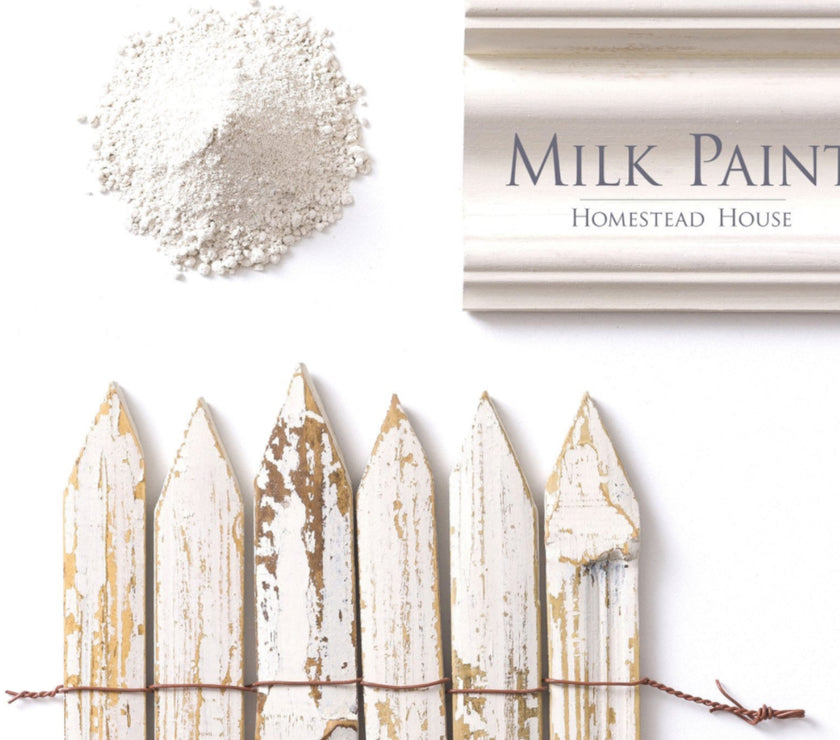Champlain Homestead House Milkpaint