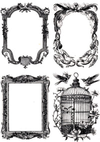 Vintage Birds Junk Journal Kit