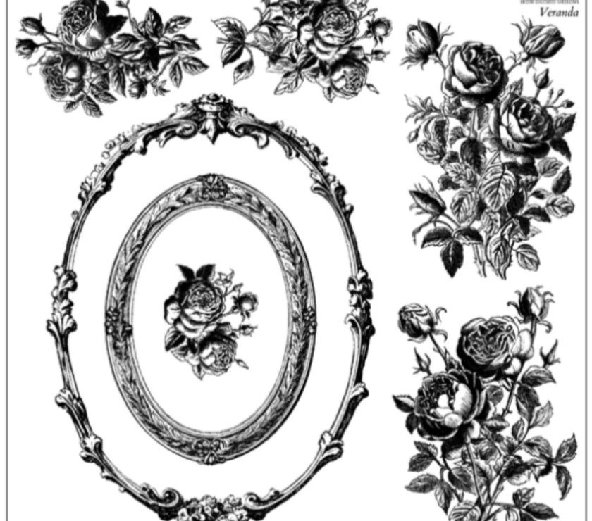 Veranda IOD Décor Stamp