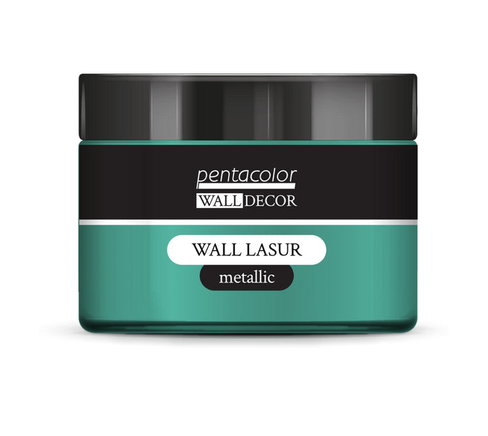 Pentart Wall Lasur metallic 150 ml, design by Pentart, nan, for decoupage and crafting