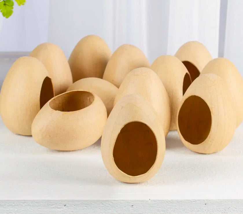 Paper Mache DIORAMA EGG.