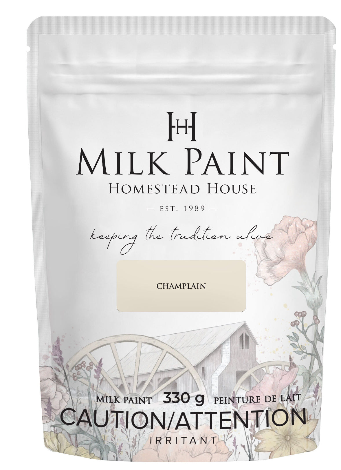 Champlain Homestead House Milkpaint