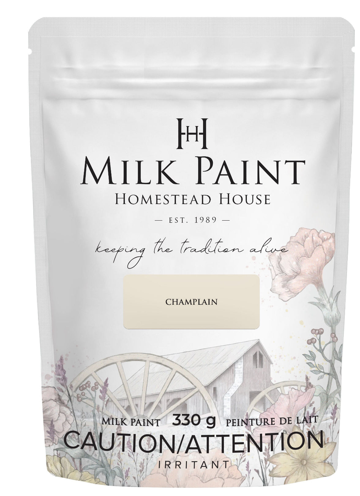 Champlain Homestead House Milkpaint