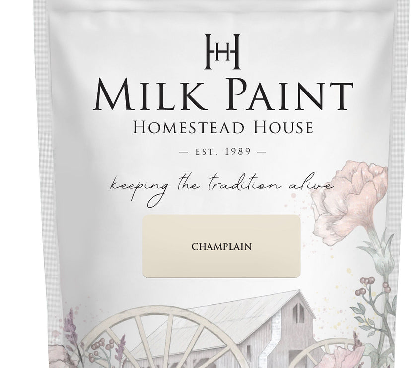 Champlain Homestead House Milkpaint