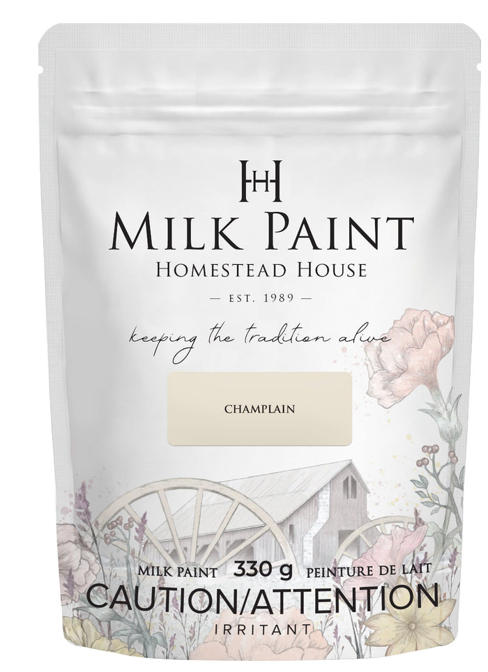 Champlain Homestead House Milkpaint