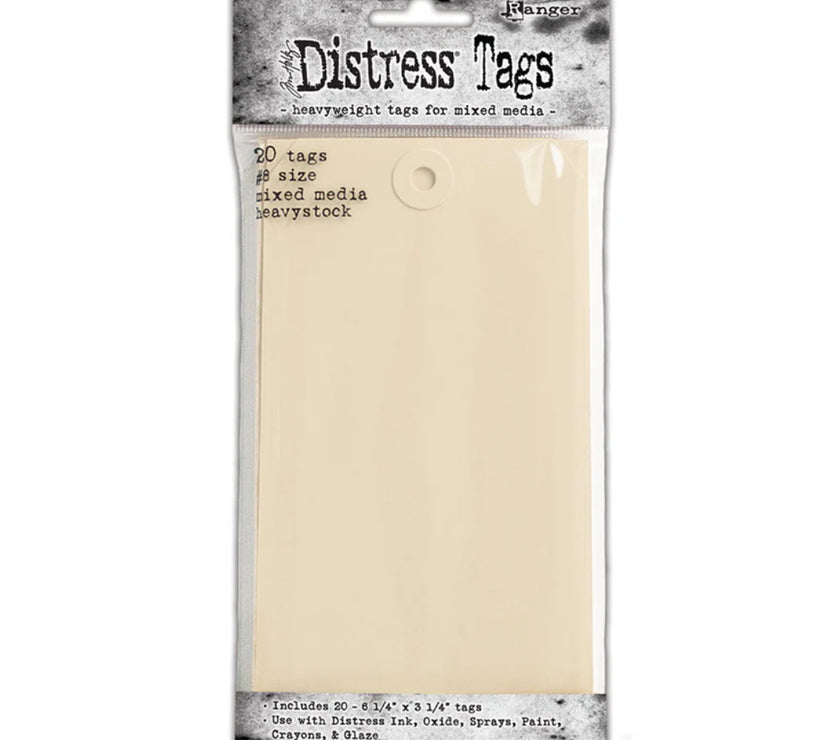 Tim Holtz Distress #8 Mixed Media Heavystock Tags