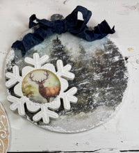 Snowflake Ornament Base 3 Part MDF