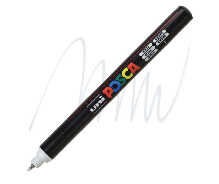 The Rarest Posca Pen Posca Pen White .7mm tip