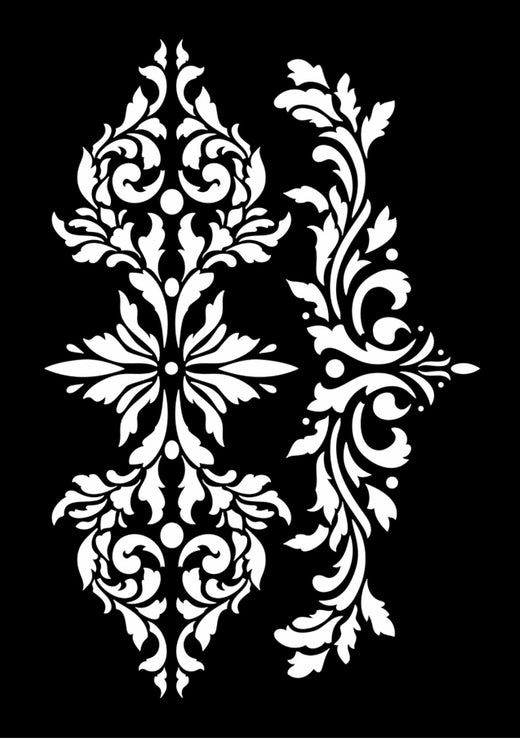 Decoupage Queen Stencils