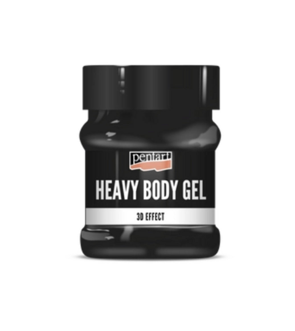 Heavy Body Gel Glossy Black