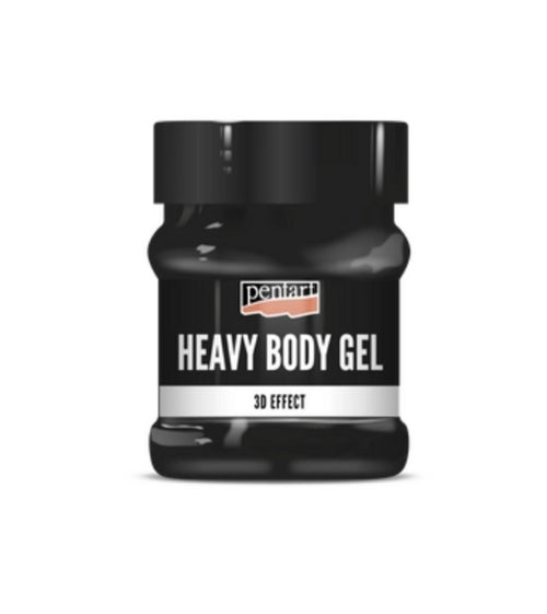 Heavy Body Gel Glossy Black, design by Pentart, arts & entertainment > hobbies & creative arts > arts & crafts, for decoupage and crafting