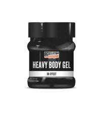 Heavy Body Gel Glossy Black, design by Pentart, arts & entertainment > hobbies & creative arts > arts & crafts, for decoupage and crafting