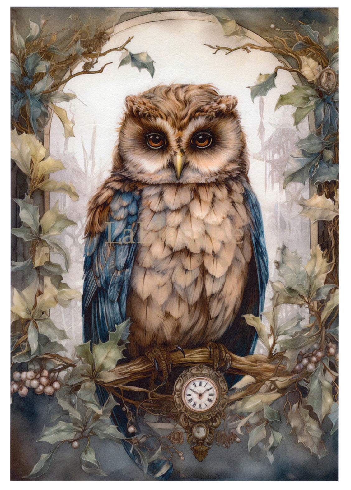 Fantasy Meadow Owl 1
