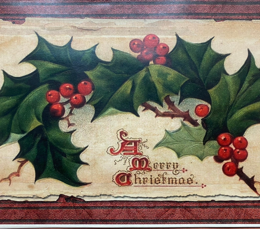 A Merry Christmas  Holly (043) C001