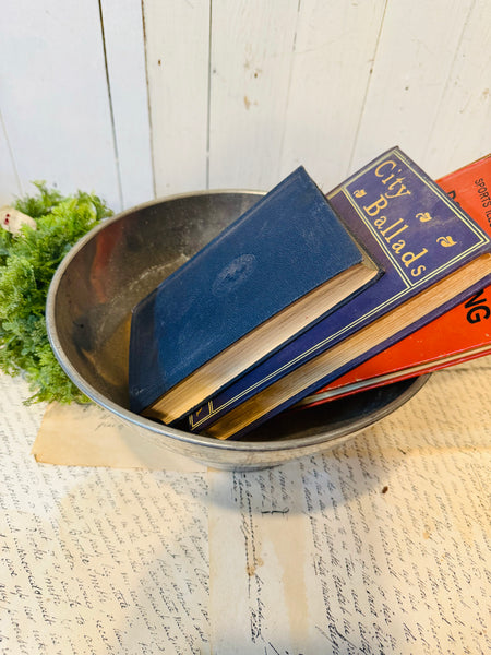 Silver Pewter Bowl