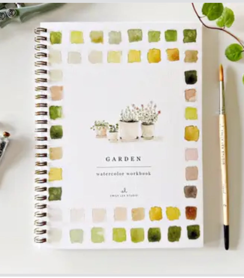 Emily Lex Watercolor Workbooks and Brushes