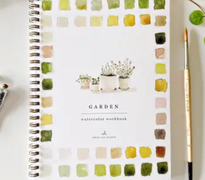 Emily Lex Watercolor Workbooks and Brushes