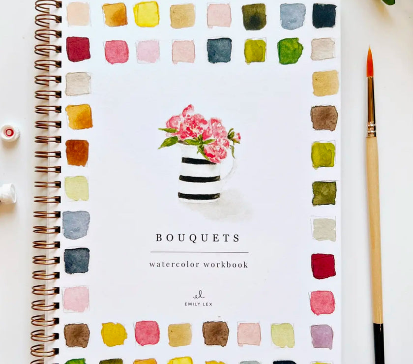 Emily Lex Watercolor Workbooks and Brushes