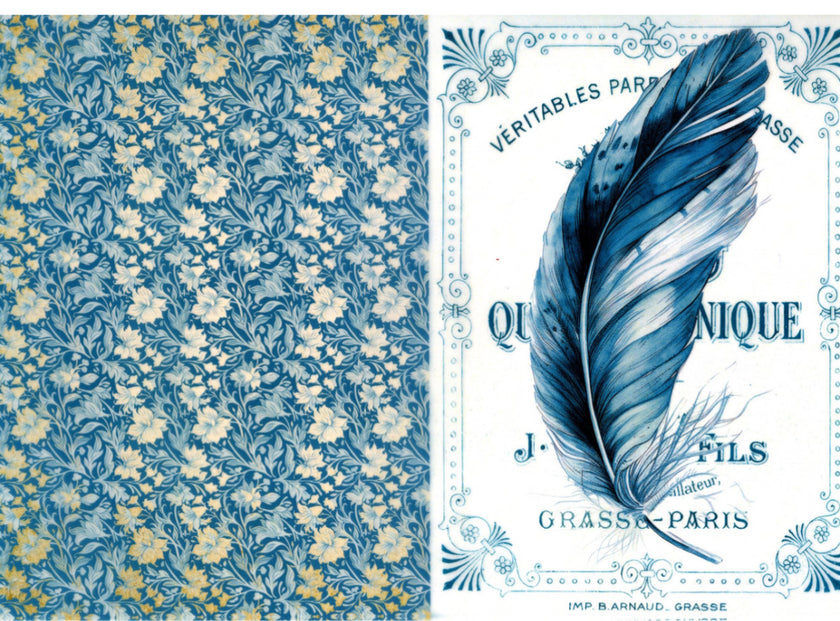 Vintage Birds Vellum Paper Kit