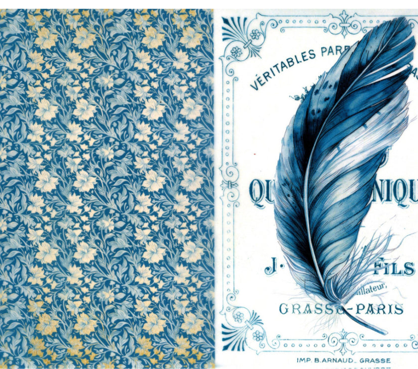 Vintage Birds Vellum Paper Kit