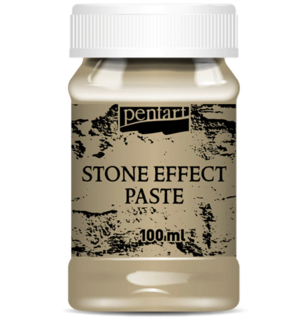Pentart Stone Effect Paste 100 ml, design by Pentart, nan, for decoupage and crafting