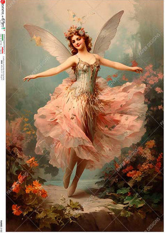 Fairy Dancing in the Garden