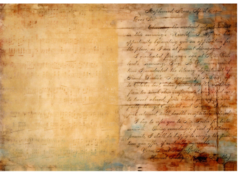 Vintage Birds Vellum Paper Kit