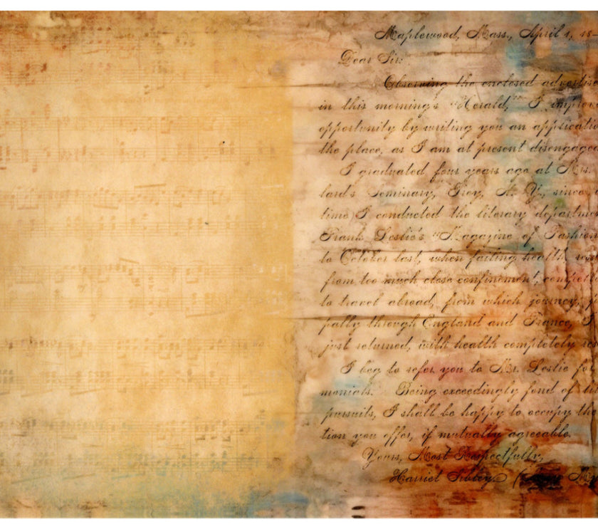 Vintage Birds Vellum Paper Kit