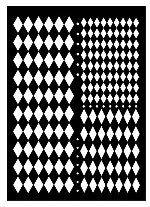 Multi Harlequin Stencil