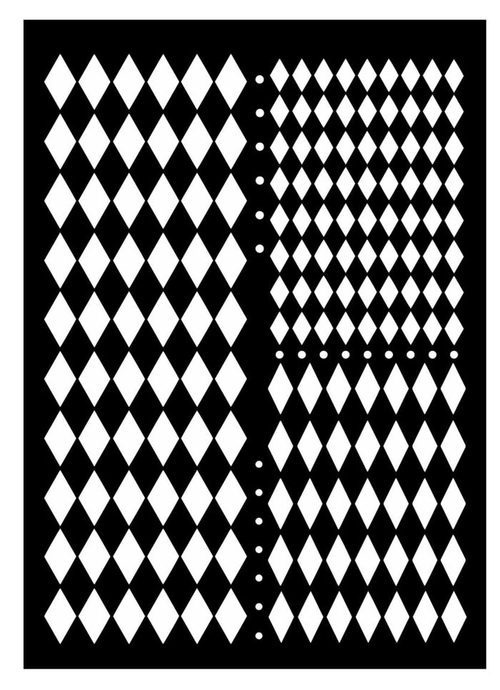 Multi Harlequin Stencil