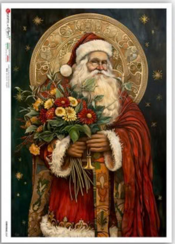 St Nicholas with Flowers III