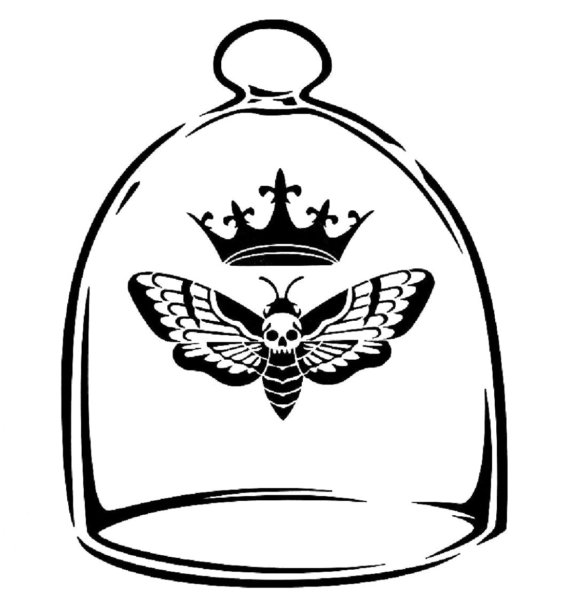 Roycycled Cloche Stencil