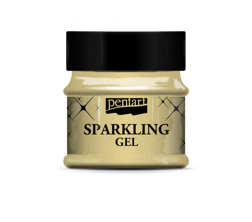 Pentart Sparkling gel 50 ml, design by Pentart, nan, for decoupage and crafting