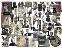 Tim Holtz Ideaology Layers + Paper Dolls Halloween