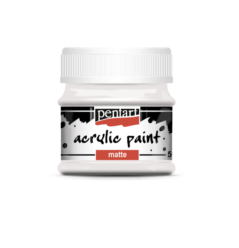Pentart Acrylic Paint Matte 50ml
