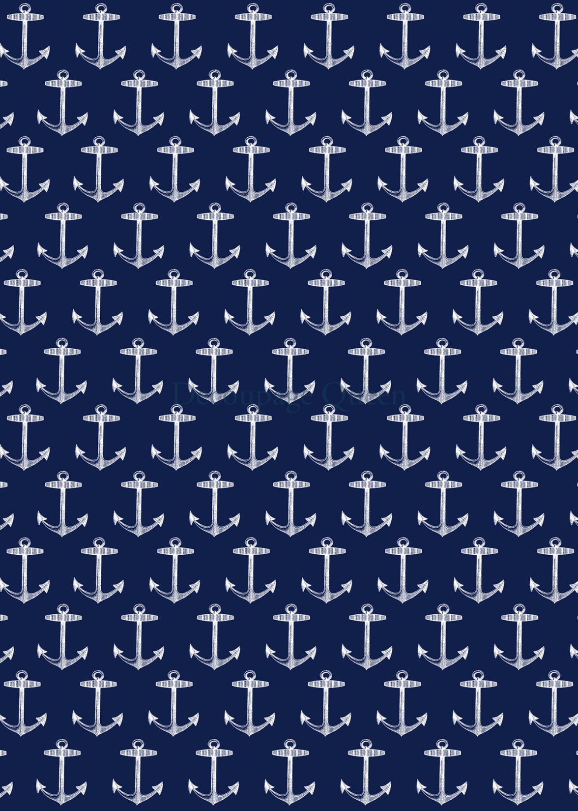 Patterned Anchors 0585, rice paper design by Decoupage queen, arts & entertainment > hobbies & creative arts > arts & crafts, for decoupage and crafting